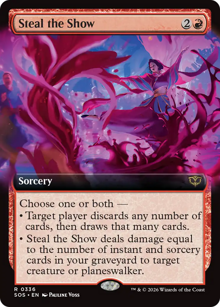 Steal the Show (Extended Art) [Secrets of Strixhaven] | Gear Gaming Fayetteville