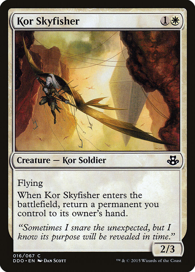 Kor Skyfisher [Duel Decks: Elspeth vs. Kiora] | Gear Gaming Fayetteville