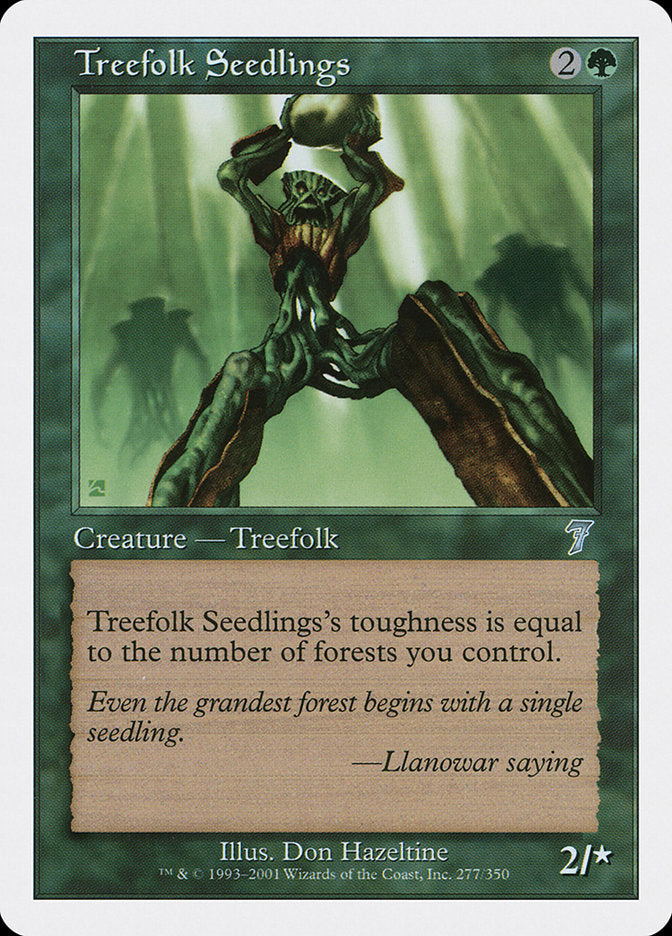 Treefolk Seedlings [Seventh Edition] | Gear Gaming Fayetteville