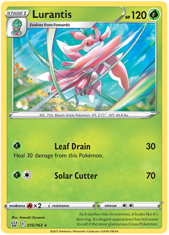 Lurantis (015/163) [Sword & Shield: Battle Styles] | Gear Gaming Fayetteville