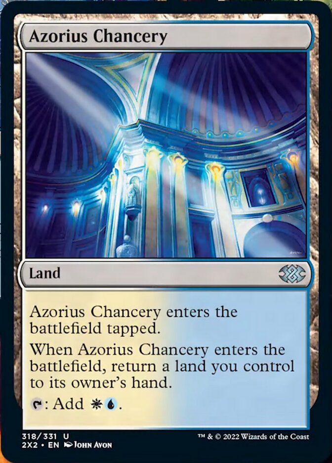 Azorius Chancery [Double Masters 2022] | Gear Gaming Fayetteville