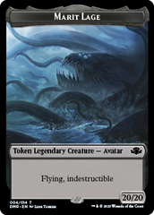 Elephant // Marit Lage Double-Sided Token [Dominaria Remastered Tokens] | Gear Gaming Fayetteville