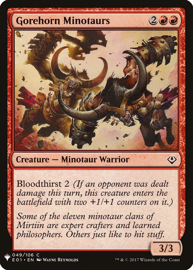 Gorehorn Minotaurs [Mystery Booster] | Gear Gaming Fayetteville