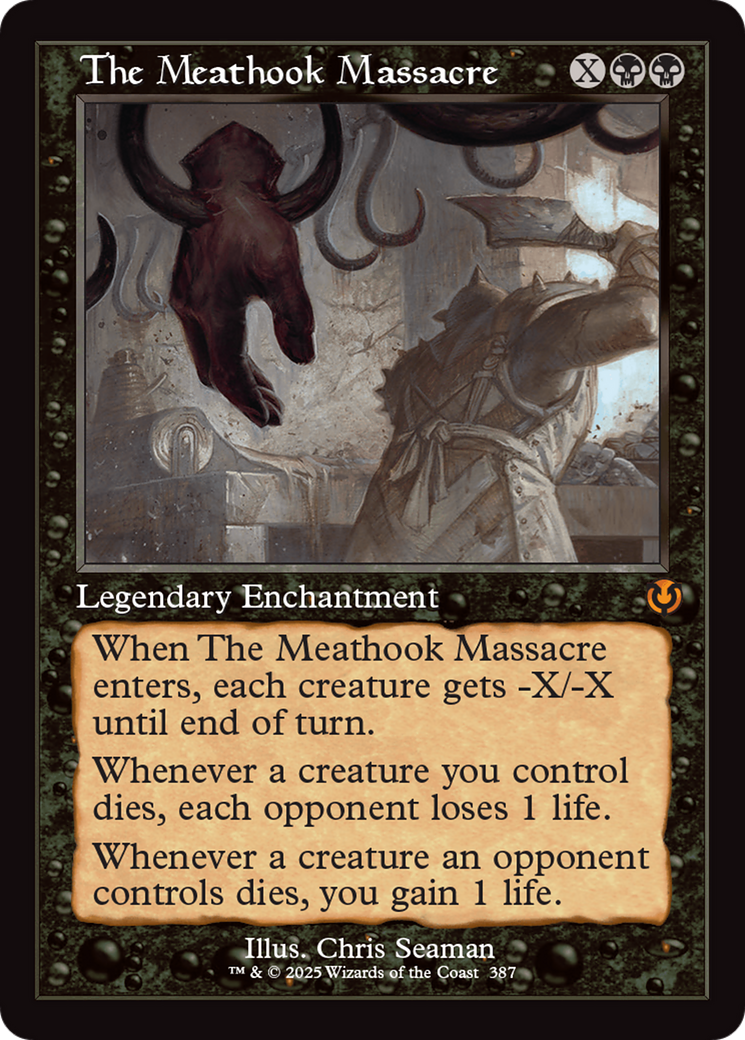 The Meathook Massacre (Retro Frame) [Innistrad Remastered] | Gear Gaming Fayetteville