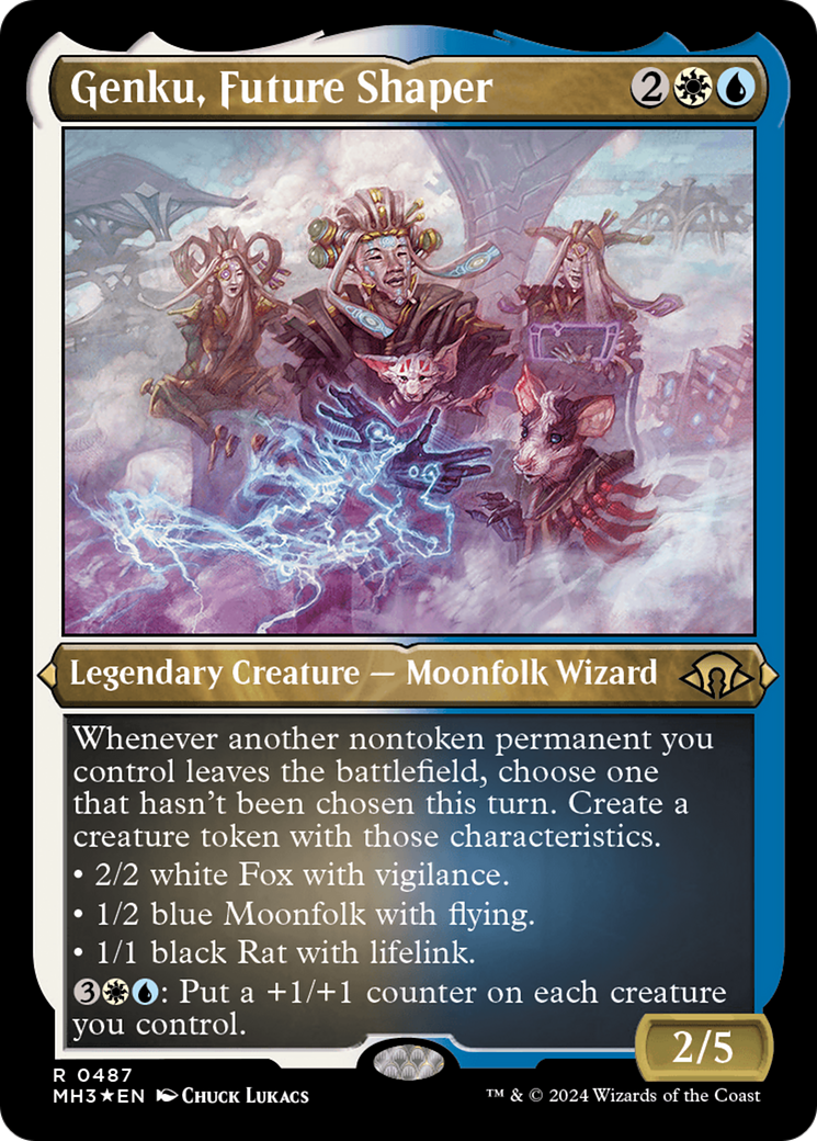 Genku, Future Shaper (Foil Etched) [Modern Horizons 3] | Gear Gaming Fayetteville