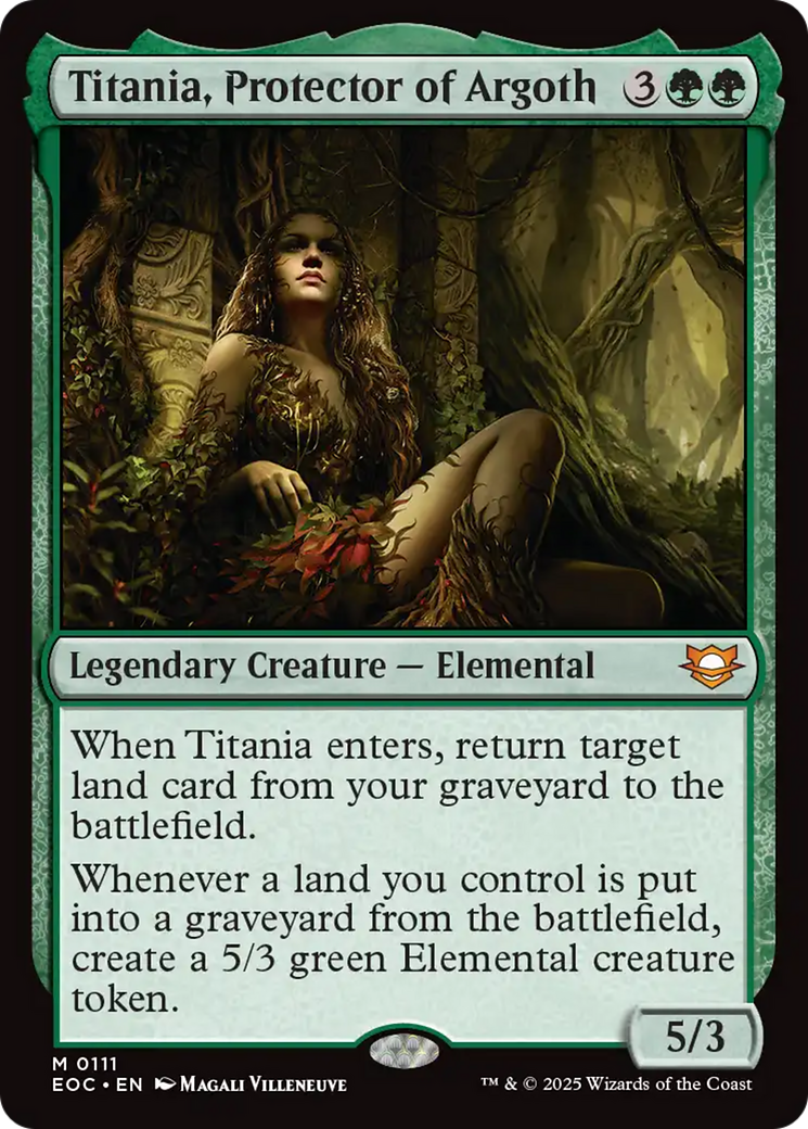 Titania, Protector of Argoth [Edge of Eternities Commander] | Gear Gaming Fayetteville