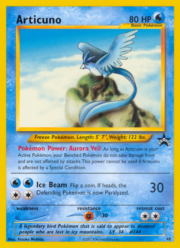 Articuno (48) [Wizards of the Coast: Black Star Promos] | Gear Gaming Fayetteville