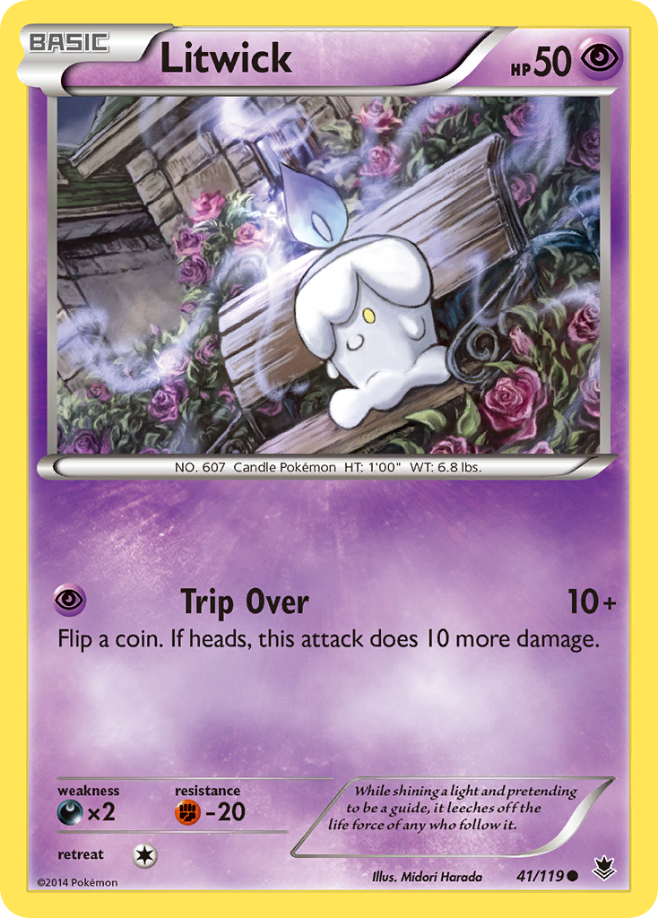 Litwick (41/119) [XY: Phantom Forces] | Gear Gaming Fayetteville