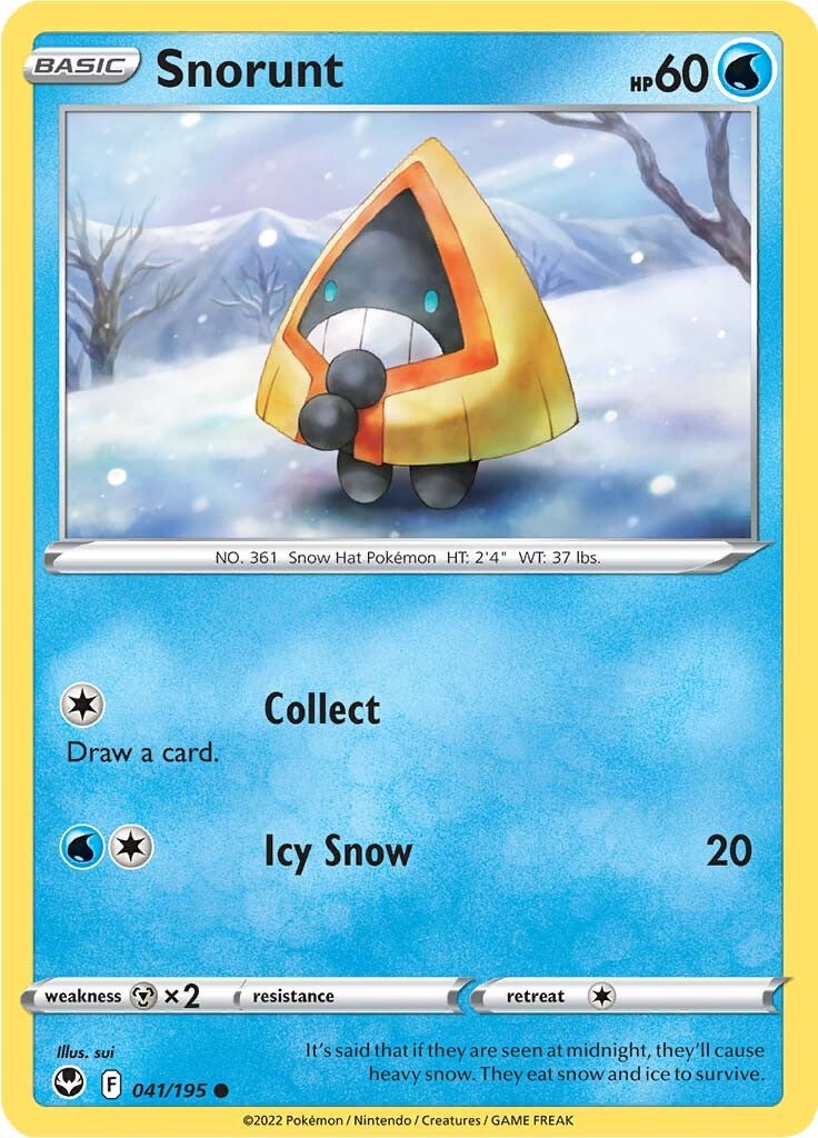 Snorunt (041/195) [Sword & Shield: Silver Tempest] | Gear Gaming Fayetteville