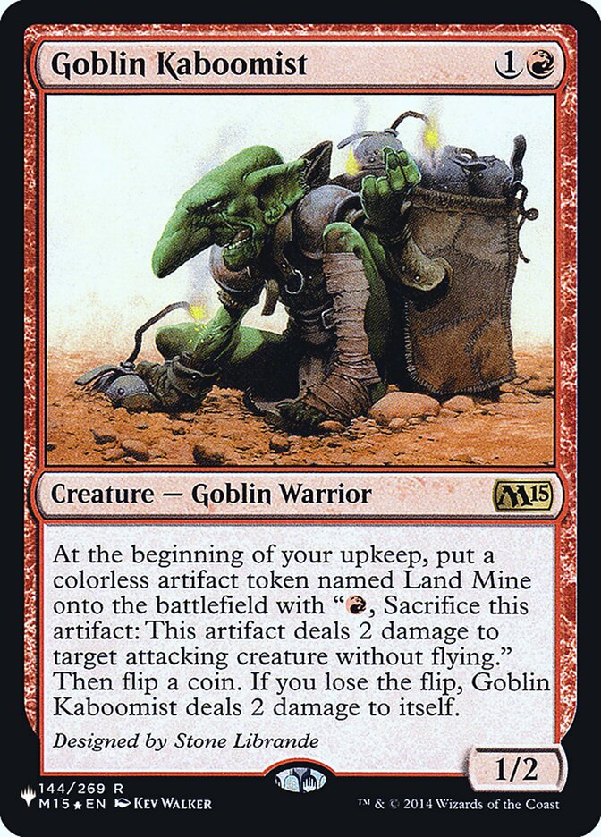 Goblin Kaboomist [Secret Lair: Heads I Win, Tails You Lose] | Gear Gaming Fayetteville