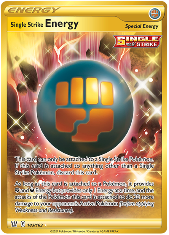 Single Strike Energy (183/163) [Sword & Shield: Battle Styles] | Gear Gaming Fayetteville