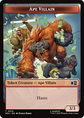 Copy (001) // Ape Villain (010) Double-Sided Token [Marvel Super Heroes Commander Tokens] | Gear Gaming Fayetteville
