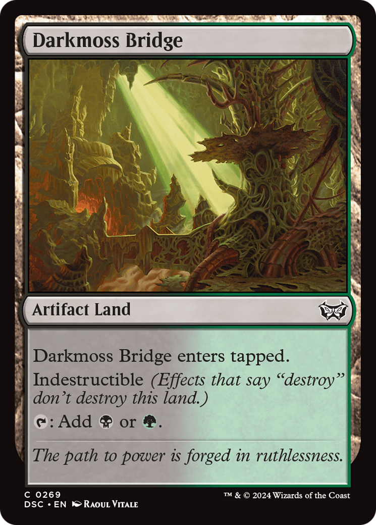 Darkmoss Bridge [Duskmourn: House of Horror Commander] | Gear Gaming Fayetteville