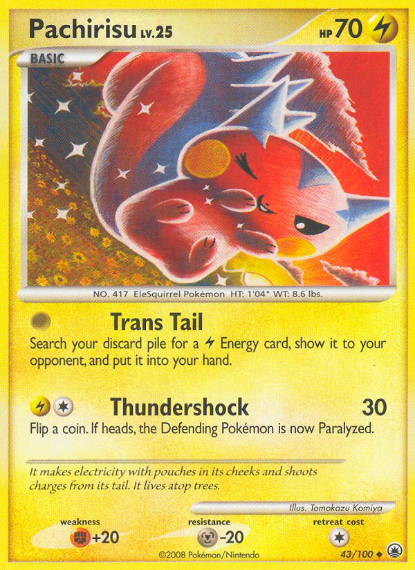 Pachirisu (43/100) [Diamond & Pearl: Majestic Dawn] | Gear Gaming Fayetteville