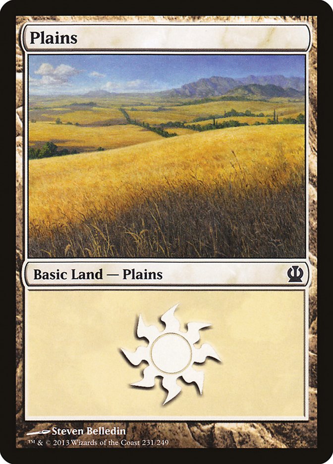Plains (231) [Theros] | Gear Gaming Fayetteville
