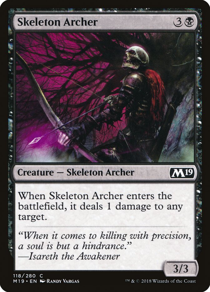 Skeleton Archer [Core Set 2019] | Gear Gaming Fayetteville