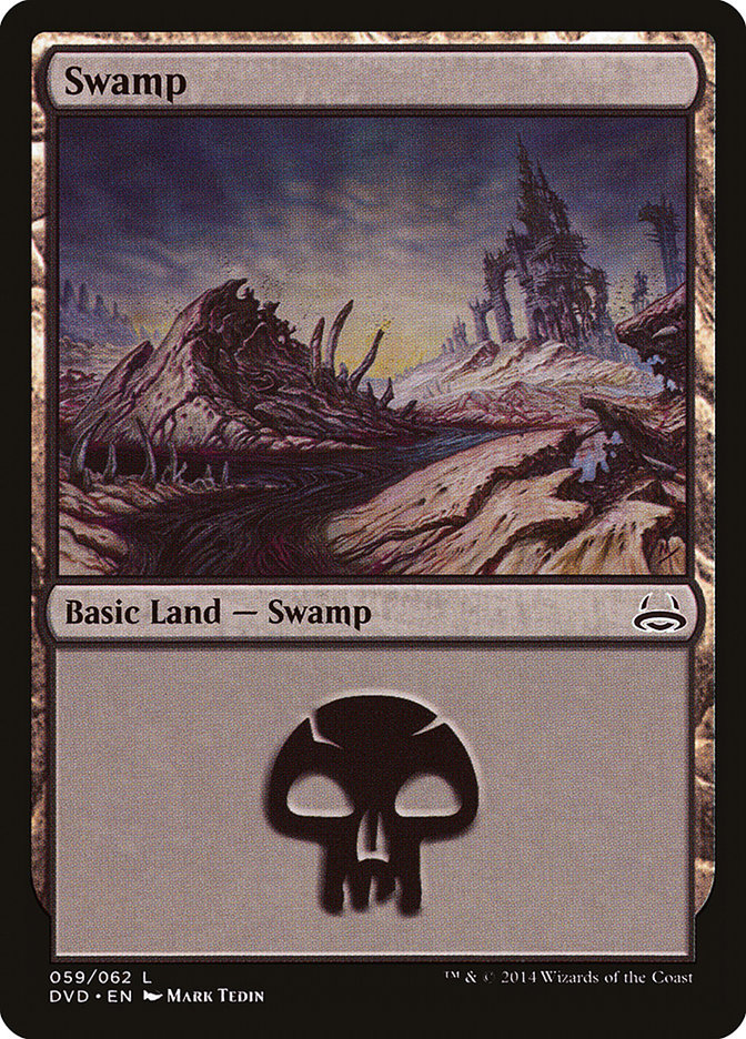 Swamp (59) (Divine vs. Demonic) [Duel Decks Anthology] | Gear Gaming Fayetteville