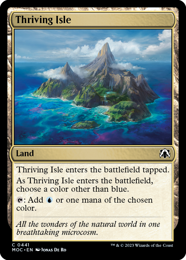 Thriving Isle [March of the Machine Commander] | Gear Gaming Fayetteville