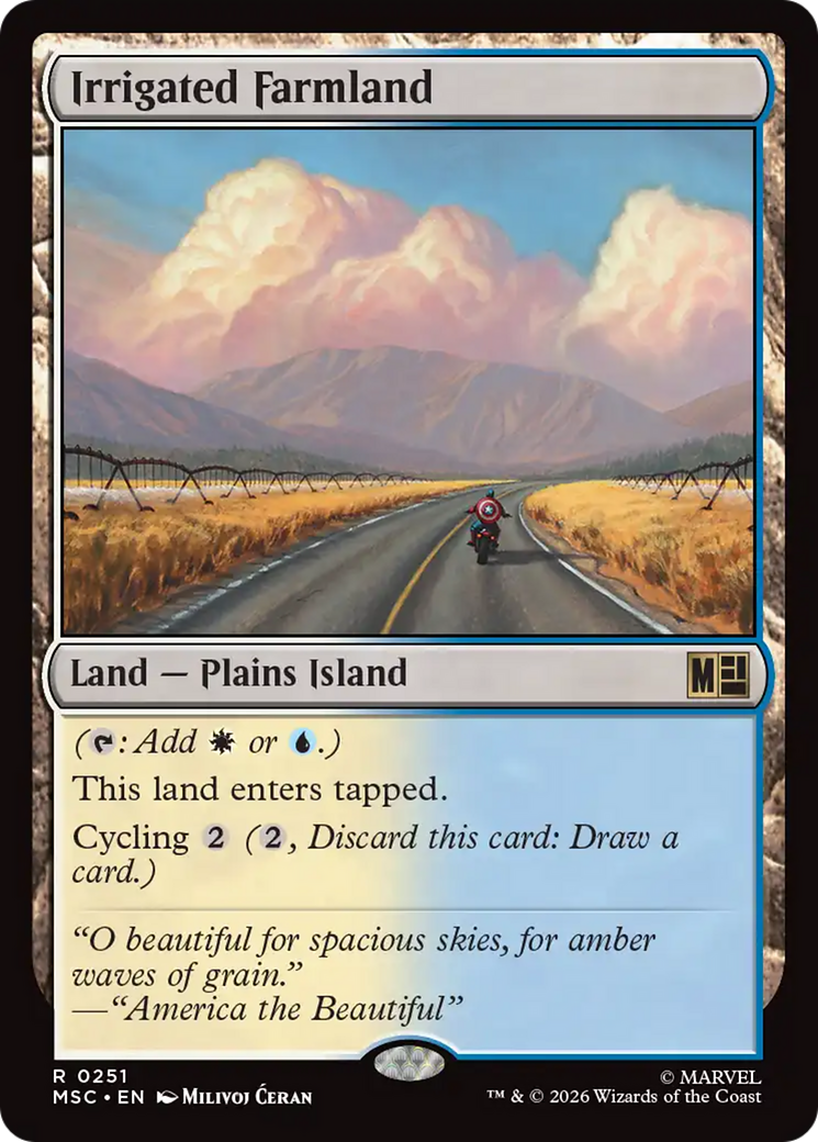Irrigated Farmland [Marvel Super Heroes Commander] | Gear Gaming Fayetteville