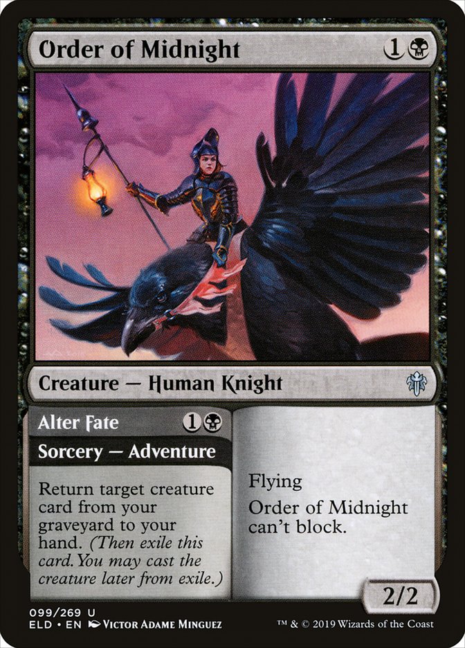 Order of Midnight // Alter Fate [Throne of Eldraine] | Gear Gaming Fayetteville