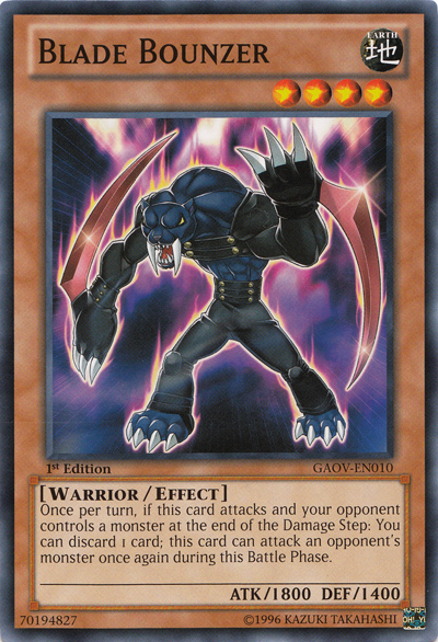 Blade Bounzer [GAOV-EN010] Common | Gear Gaming Fayetteville