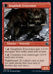 Fangblade Brigand // Fangblade Eviscerator [Innistrad: Midnight Hunt] | Gear Gaming Fayetteville