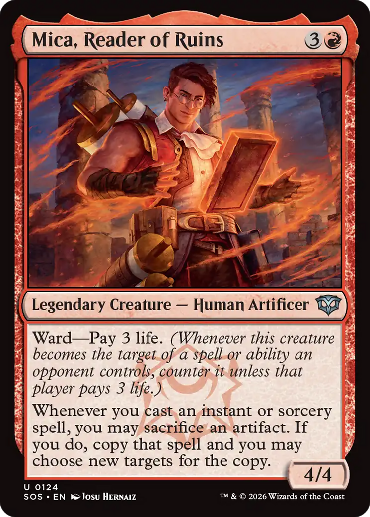 Mica, Reader of Ruins [Secrets of Strixhaven] | Gear Gaming Fayetteville