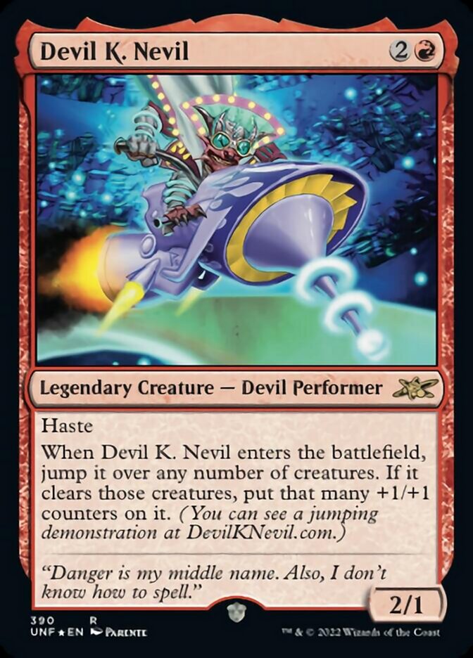 Devil K. Nevil (Galaxy Foil) [Unfinity] | Gear Gaming Fayetteville