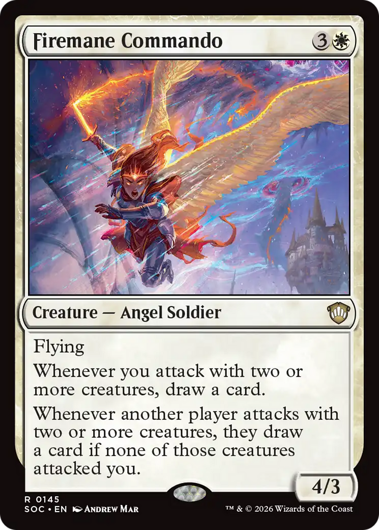 Firemane Commando [Secrets of Strixhaven Commander] | Gear Gaming Fayetteville