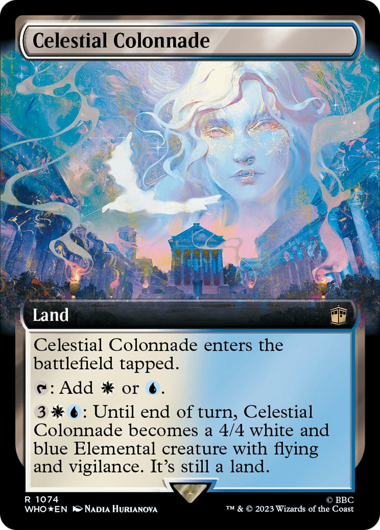 Celestial Colonnade (Extended Art) (Surge Foil) [Doctor Who] | Gear Gaming Fayetteville