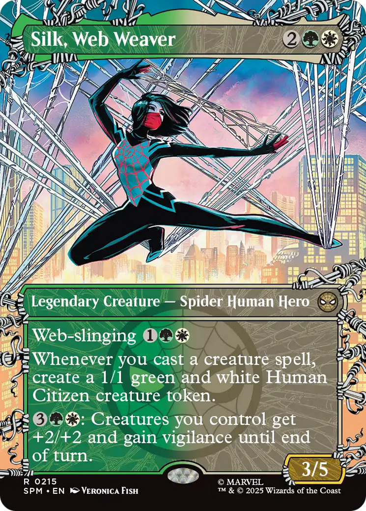 Silk, Web Weaver (Borderless) [Marvel's Spider-Man] | Gear Gaming Fayetteville