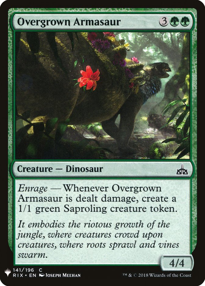 Overgrown Armasaur [Mystery Booster] | Gear Gaming Fayetteville