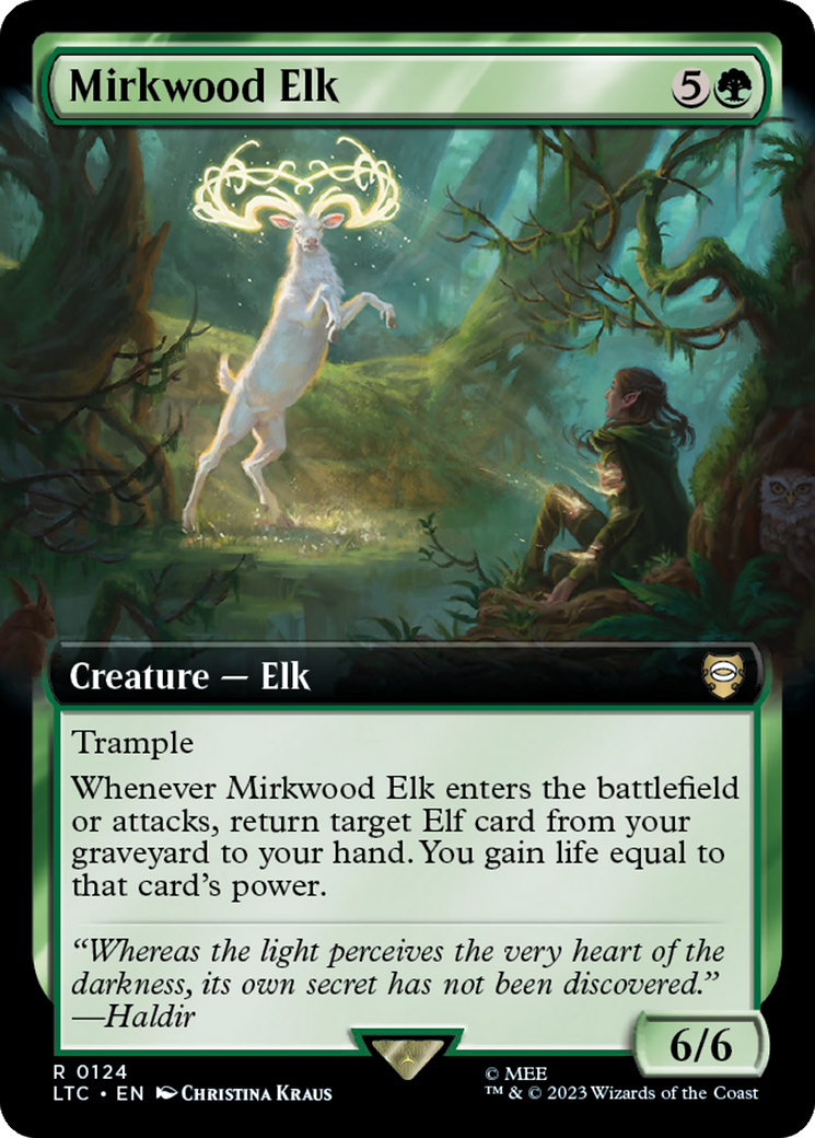 Mirkwood Elk (Extended Art) [The Lord of the Rings: Tales of Middle-Earth Commander] | Gear Gaming Fayetteville