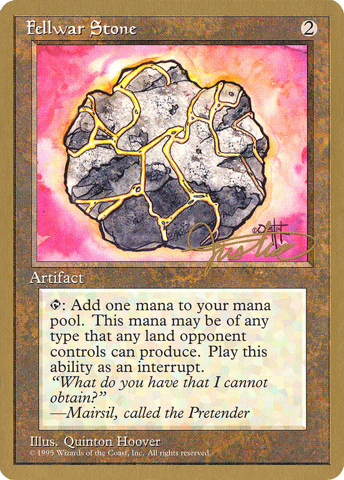 Fellwar Stone (Mark Justice) [Pro Tour Collector Set] | Gear Gaming Fayetteville