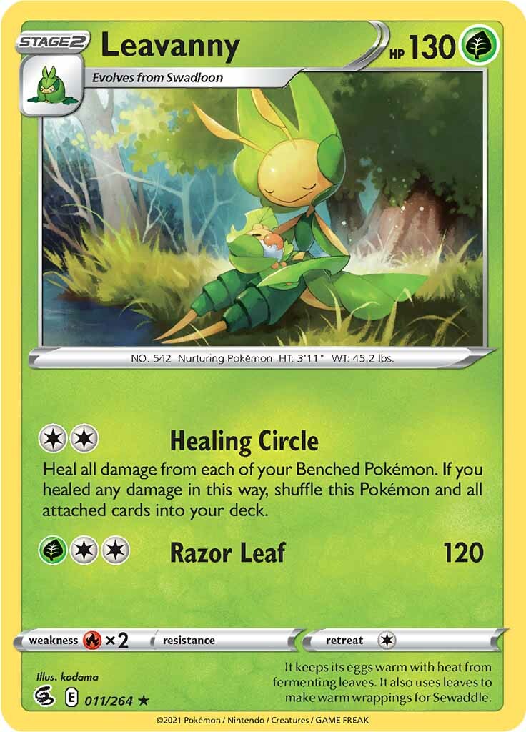 Leavanny (011/264) [Sword & Shield: Fusion Strike] | Gear Gaming Fayetteville