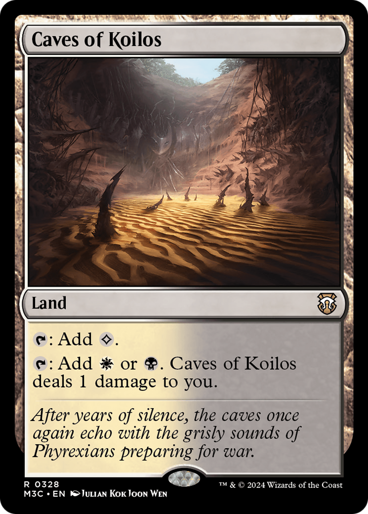 Caves of Koilos (Ripple Foil) [Modern Horizons 3 Commander] | Gear Gaming Fayetteville