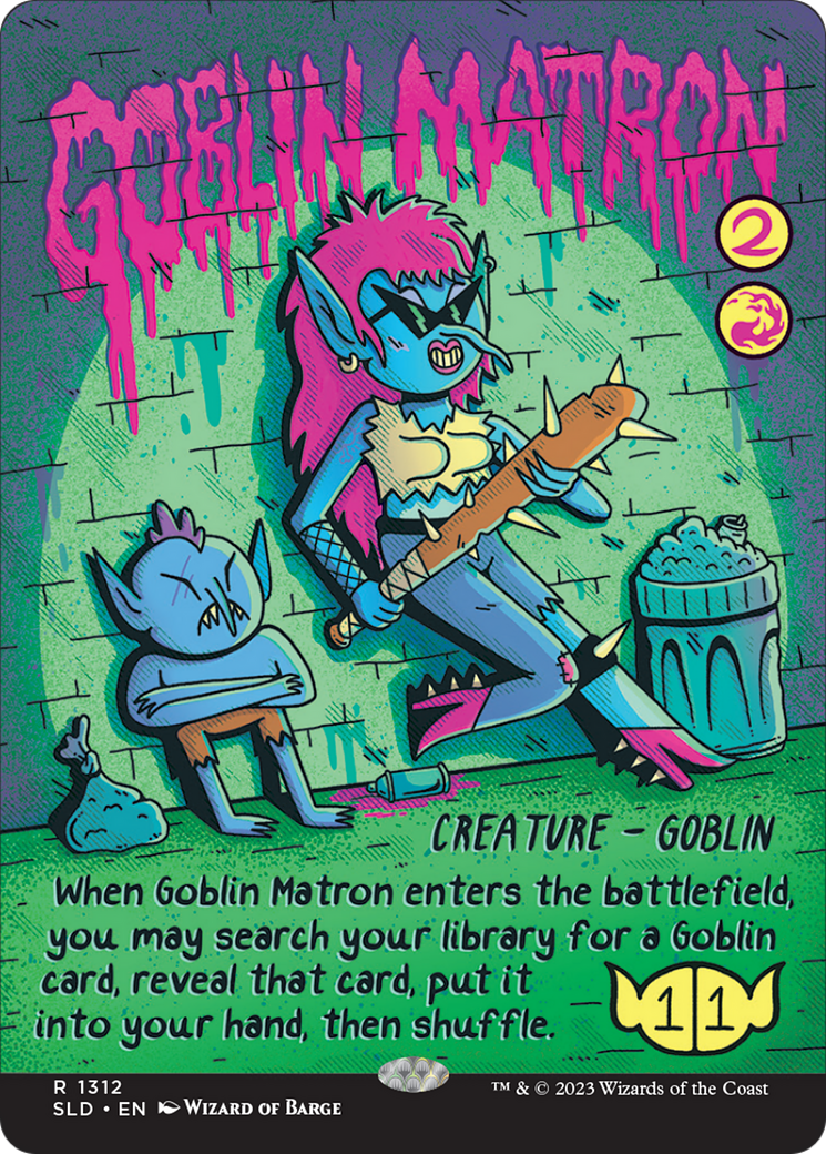 Goblin Matron (Rainbow Foil) [Secret Lair Drop Series] | Gear Gaming Fayetteville