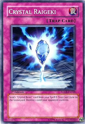Crystal Raigeki [FOTB-EN048] Common | Gear Gaming Fayetteville