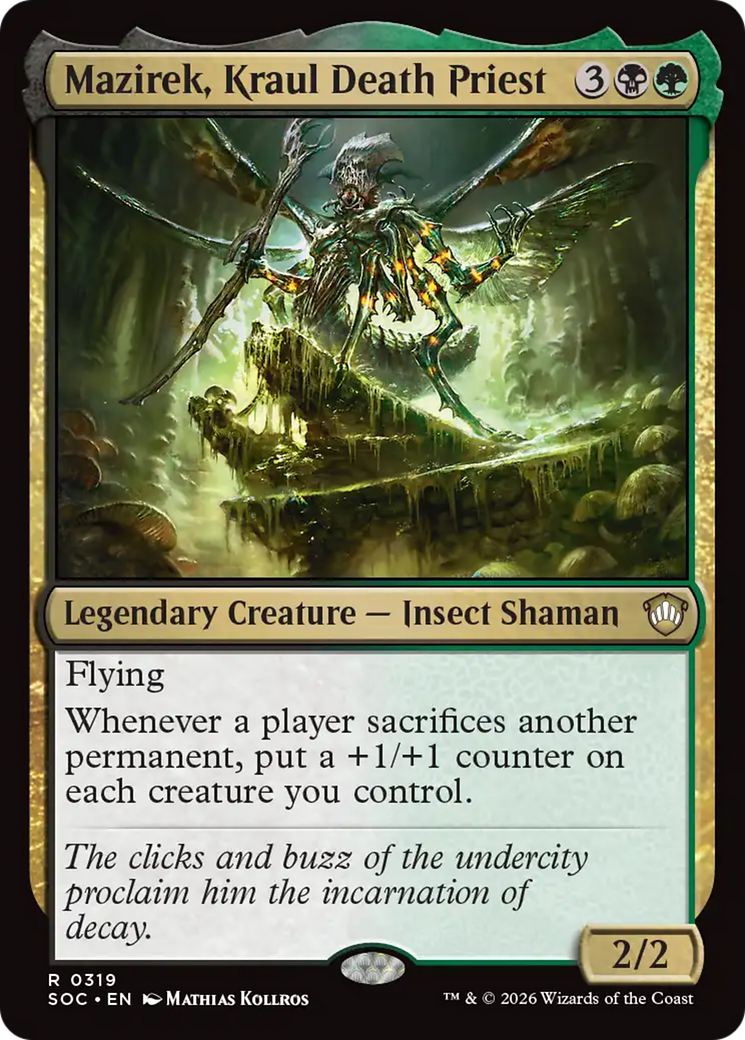Mazirek, Kraul Death Priest [Secrets of Strixhaven Commander] | Gear Gaming Fayetteville