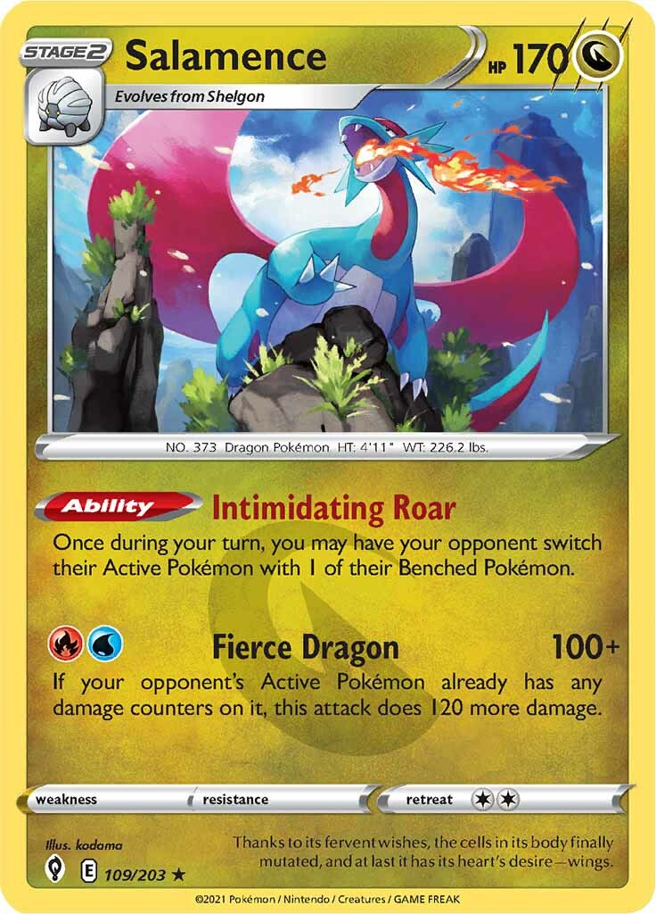 Salamence (109/203) [Sword & Shield: Evolving Skies] | Gear Gaming Fayetteville