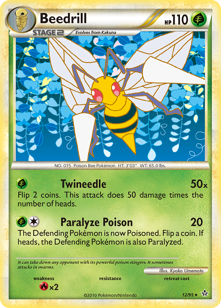 Beedrill (12/95) [HeartGold & SoulSilver: Unleashed] | Gear Gaming Fayetteville