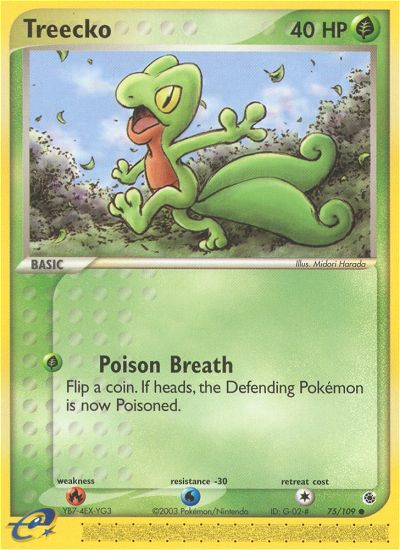 Treecko (75/109) [EX: Ruby & Sapphire] | Gear Gaming Fayetteville