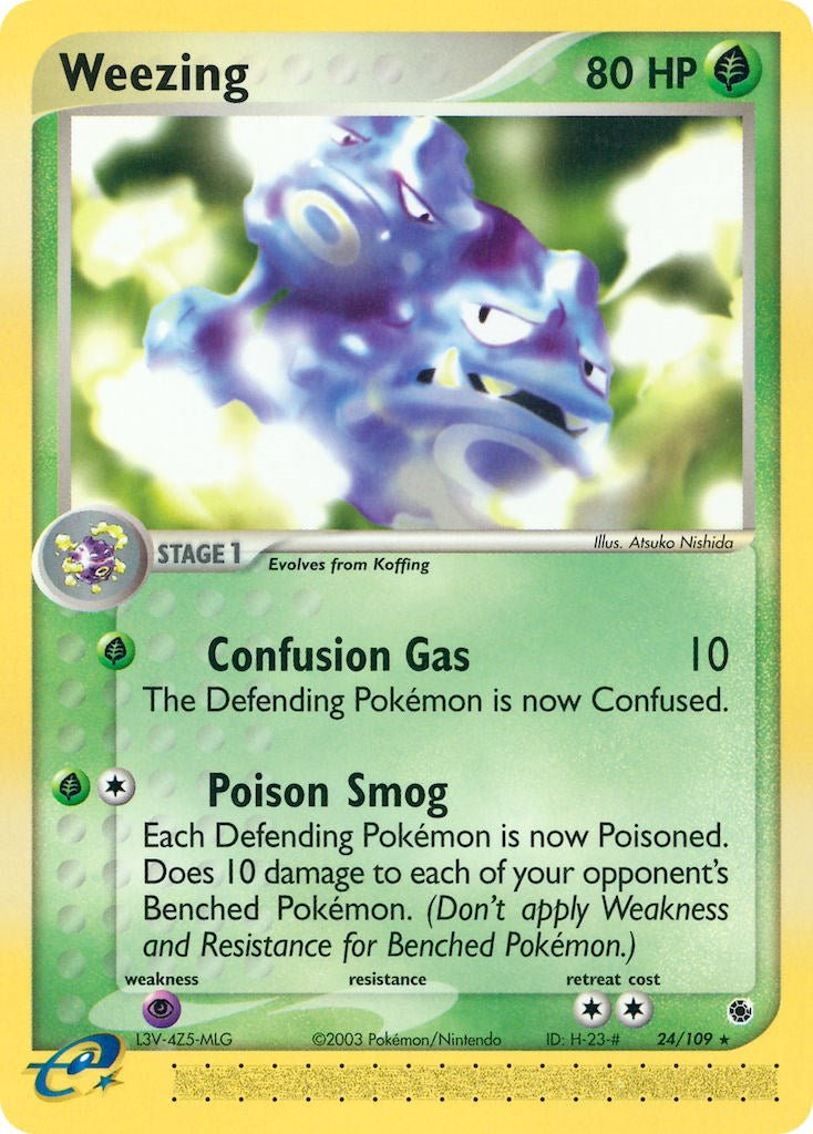 Weezing (24/109) [EX: Ruby & Sapphire] | Gear Gaming Fayetteville