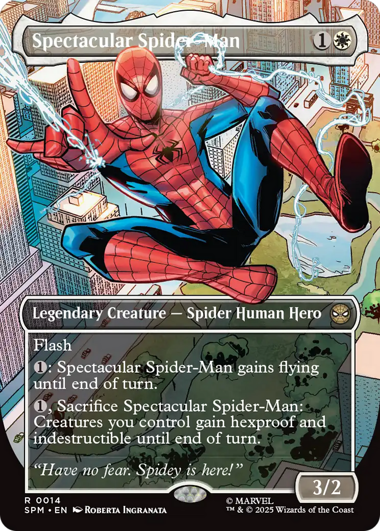 Spectacular Spider-Man (Borderless) [Marvel's Spider-Man] | Gear Gaming Fayetteville