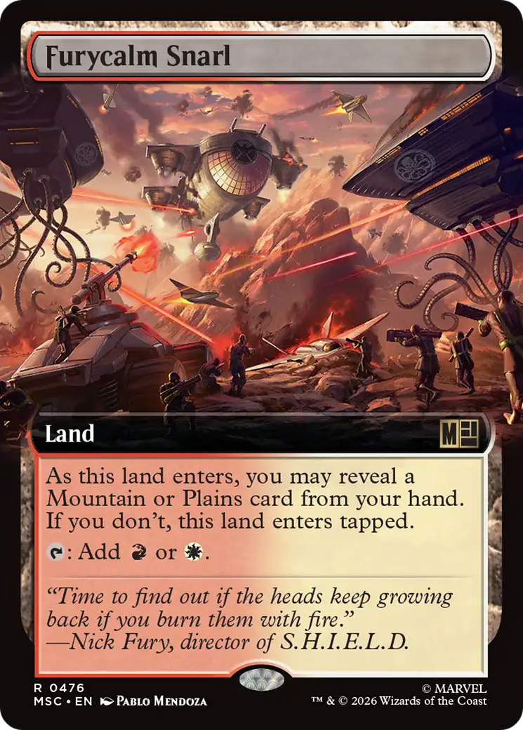 Furycalm Snarl (Extended Art) [Marvel Super Heroes Commander] | Gear Gaming Fayetteville