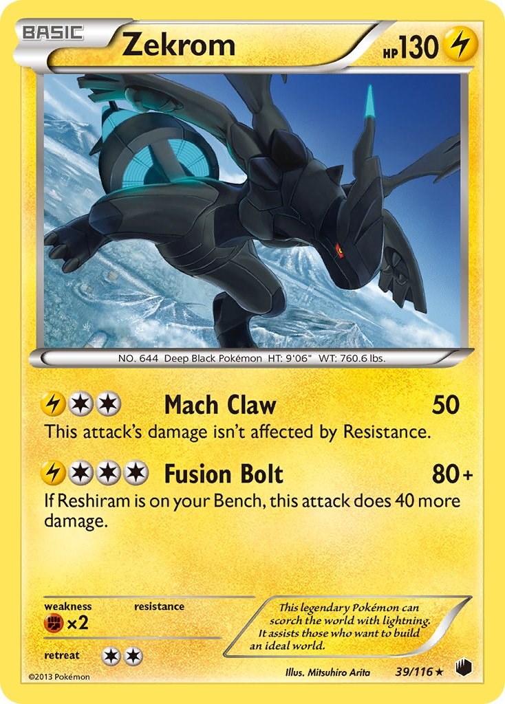 Zekrom (39/116) [Black & White: Plasma Freeze] | Gear Gaming Fayetteville