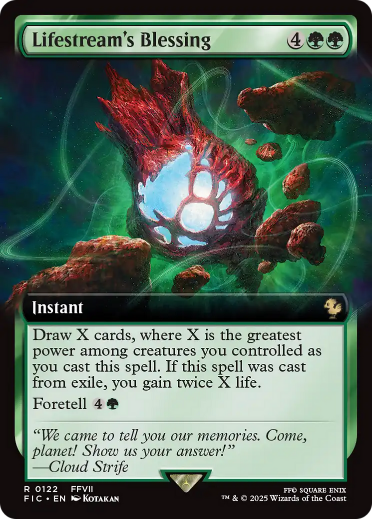 Lifestream's Blessing (Extended Art) [FINAL FANTASY Commander] | Gear Gaming Fayetteville