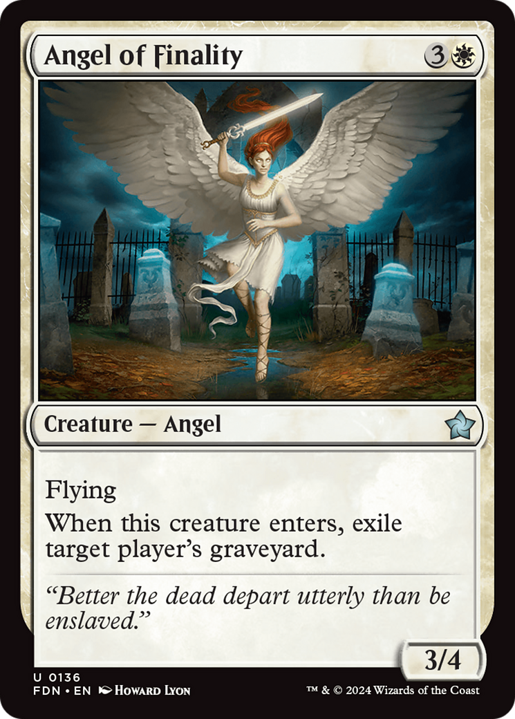 Angel of Finality [Foundations] | Gear Gaming Fayetteville