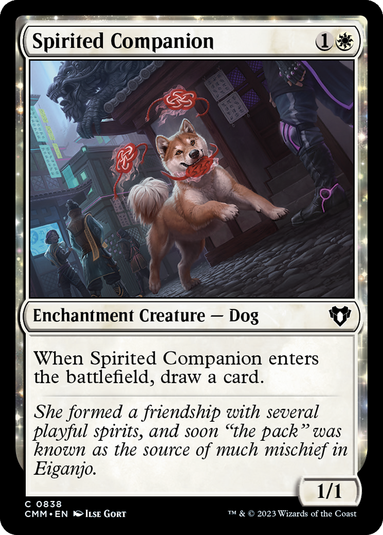 Spirited Companion [Commander Masters] | Gear Gaming Fayetteville