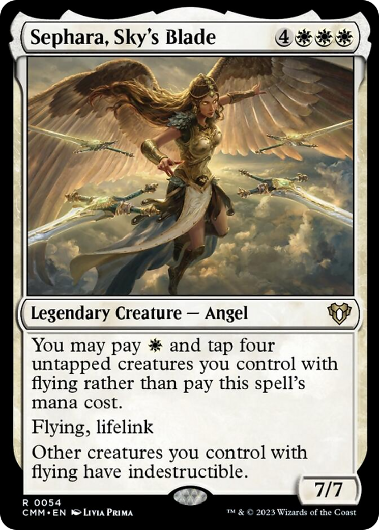 Sephara, Sky's Blade [Commander Masters] | Gear Gaming Fayetteville